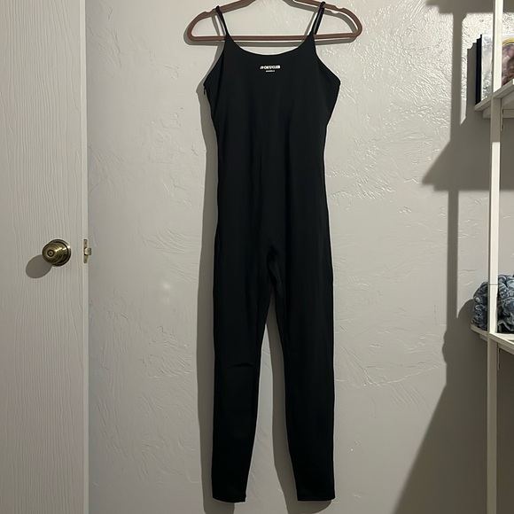 ADANOLA Ultimate Sportsclub Strappy Full Length Unitard - Black Size Large - Picture 5 of 8